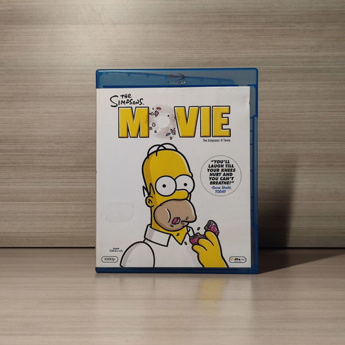The Simpsons Movie Blu-Ray used with Greek and Bulgarian subtitles