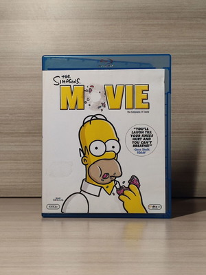 The Simpsons Movie Blu-Ray used with Greek and Bulgarian subtitles