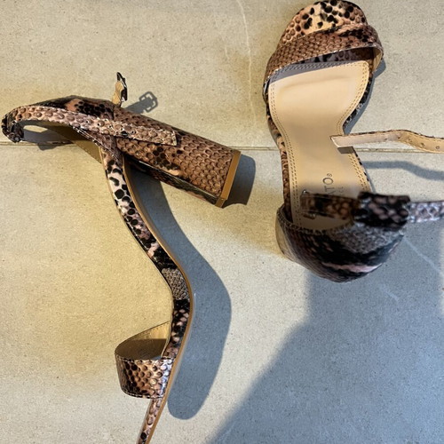 Migato pink sandals size 37, 10 cm heel, new