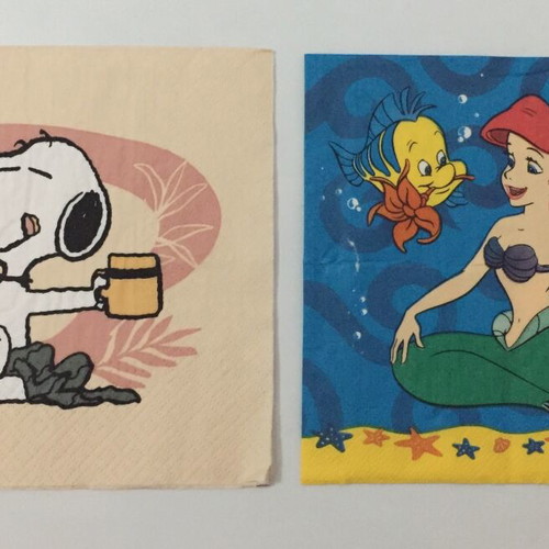 Napkins new, sold also individually