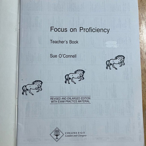 Focus on Proficiency New Edition set with teacher book and companion used