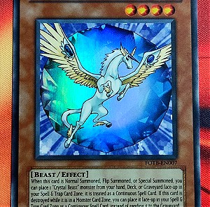 Crystal Beast Sapphire Pegasus - ULTRA RARE - FOTB-EN007
