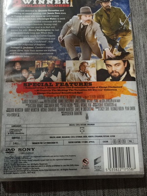 Django Unchained DVD σαν καινούργιο με ελληνικούς υπότιτλους