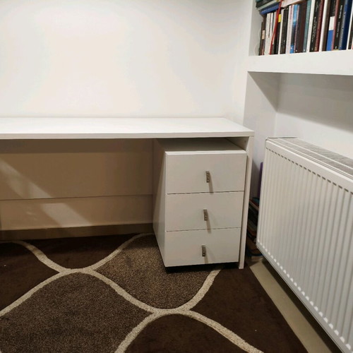 Handmade desk with drawer like new
