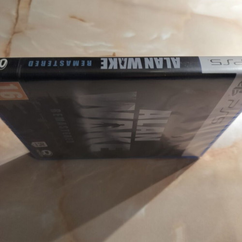 Alan Wake Remastered PS5 game new, sealed