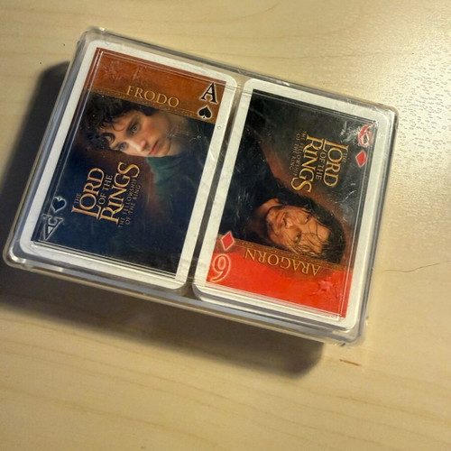 Lord of the Rings playing cards like new
