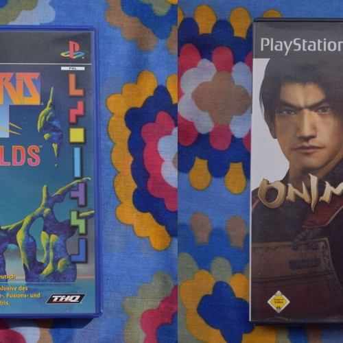Onimusha Warlords and Tetris Worlds PS2 games like new