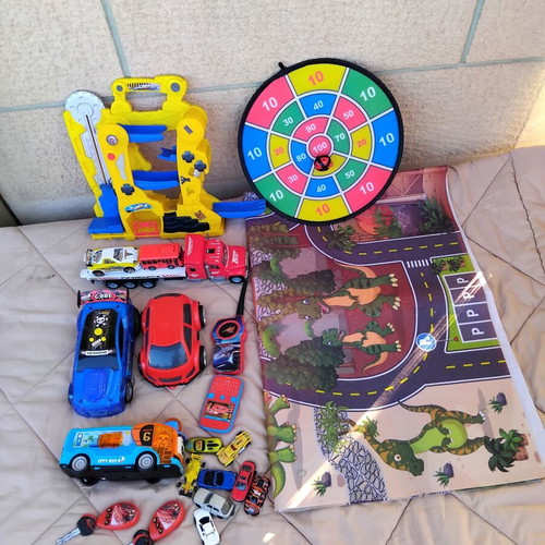 Large Kids Toys Bundle with Tonka Tower and Interactive Vehicles