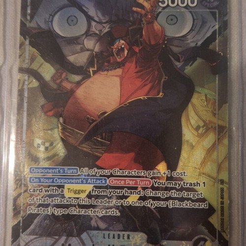 Emo Robot Leader Marshall.D.Teach card like new