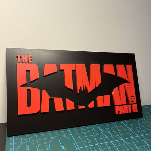 The Batman Part II decorative plaque 2028