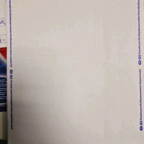 CD/DVD labels like new
