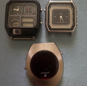 Citizen lcd  quartz+led  x3 για ανταλλακτικα
