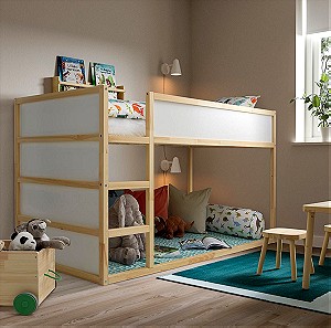 Κρεβάτι/κρεβάτι-σοφίτα KURA (IKEA)