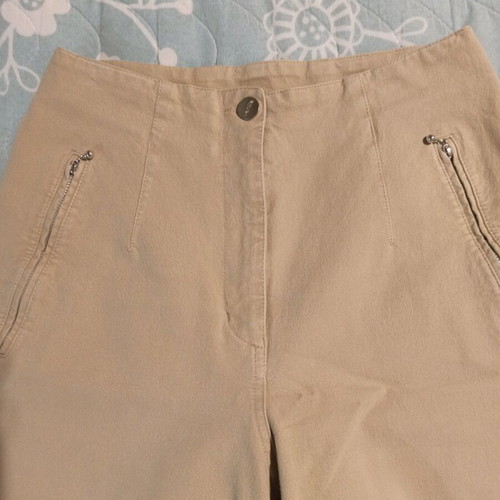 Beige jeans like new, size S-M, very soft fabric