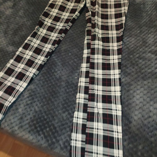 Plaid punk pants hell Bunny like new, size S