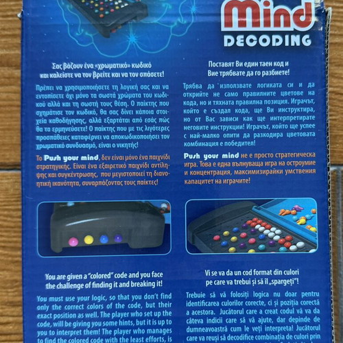 Push Your Mind: Decoding board game like new