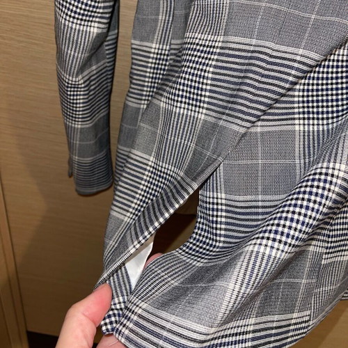 H&M Grey Striped Blazer like new, size S