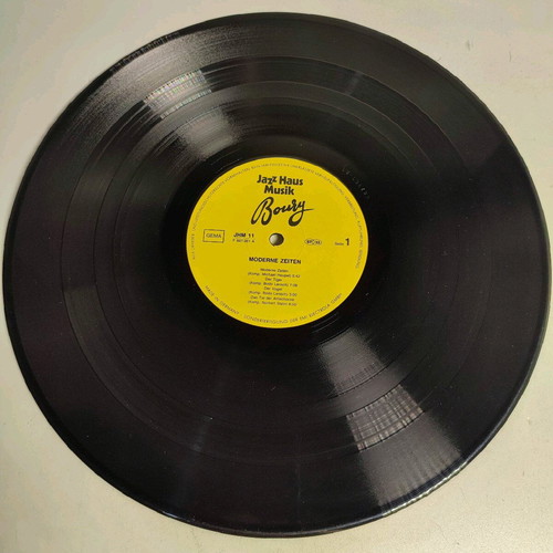 Boury Moderne Zeiten vinyl like new, jazz