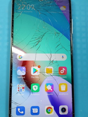 Xiaomi Redmi 10 4+1/64 used with cracked screen, Android 11, NFC
