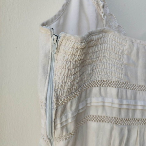 Mini dress Juicy Couture white, like new, boho romantic style