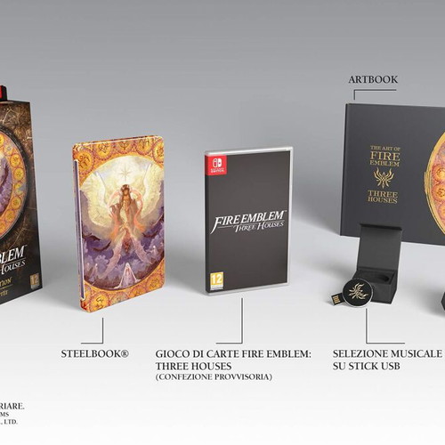 Collector's Limited Edition of Fire Emblem: Three Houses for Nintendo Switch.