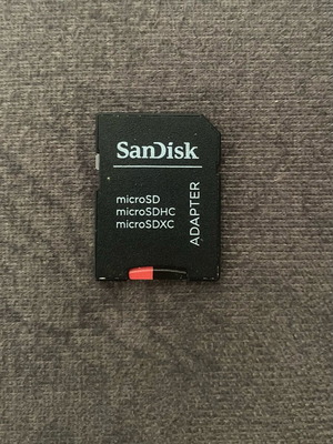 SanDisk Extreme PRO microSD 64GB с адаптер в отлично състояние