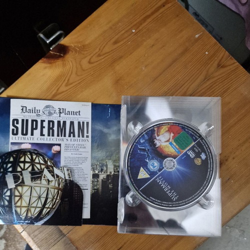 Superman Ultimate Collectors Edition DVD like new with Greek subtitles