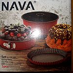  Ολοκαίνουριο σετ φορμών κέικ NAVA