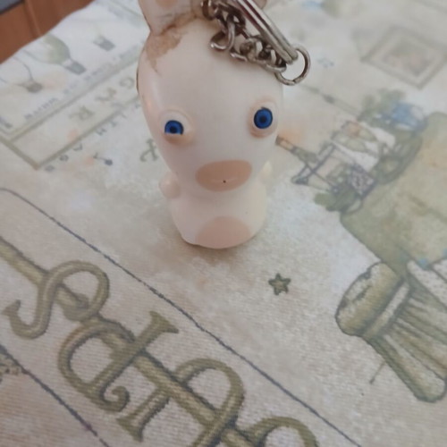 Rabbit Invasion keychain used figure