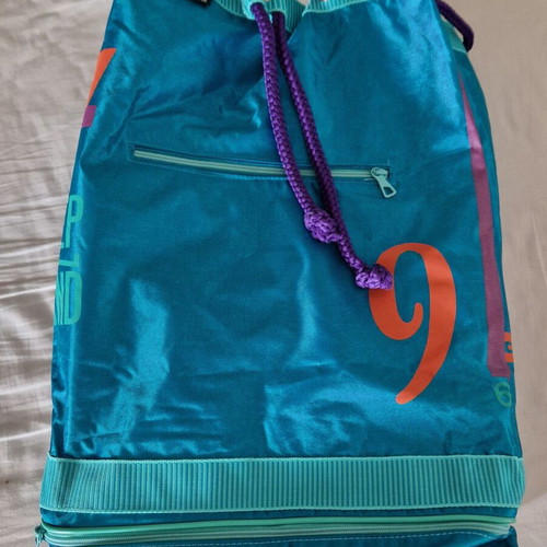 Black Star backpack green like new, made in Italy