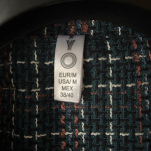 Tweed blazer like new, blue with mixed color buttons