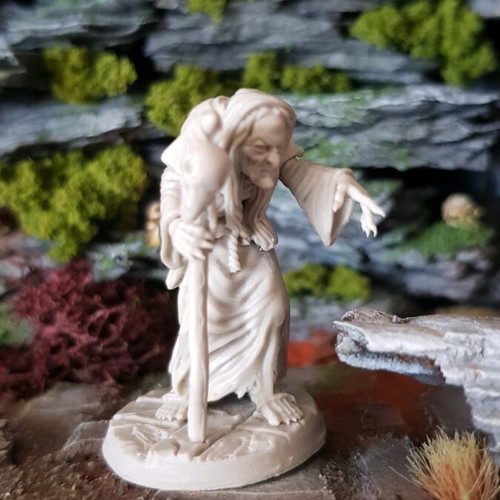 Dungeon and Dragons witch miniature like new