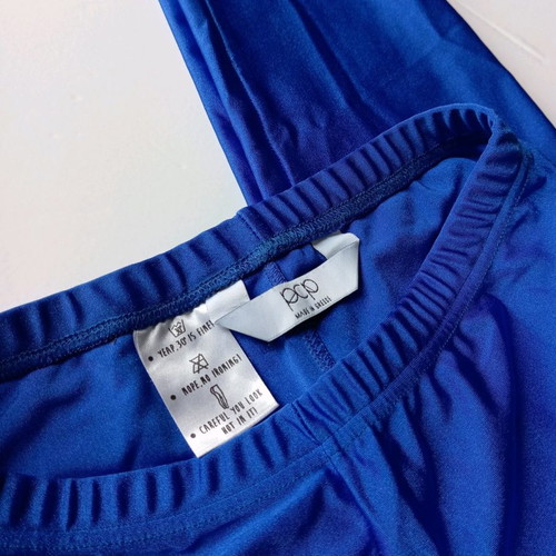 PCP leggings used, blue, size S