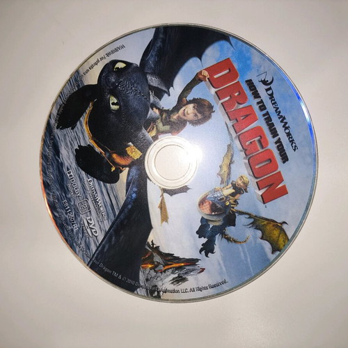 How to Train Your Dragon DVD used, dubbed