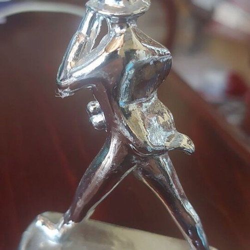 Johnnie Walker promotional figure like new, height 18 cm, width 6 cm