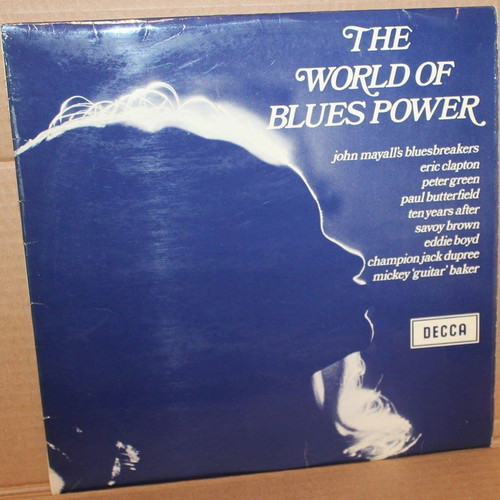 The World Of Blues Power vinyl record used, Decca 1969 UK