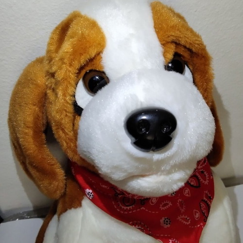Christakopoulos interactive dog toy with song, 36 cm