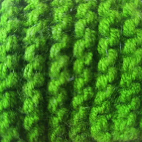 Knitted handmade headband 100% wool, new, green