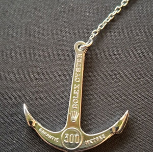 ROLEX OYSTER SUBMARINER ANCHOR WITH CHAIN 300 Metres 1000 Ft