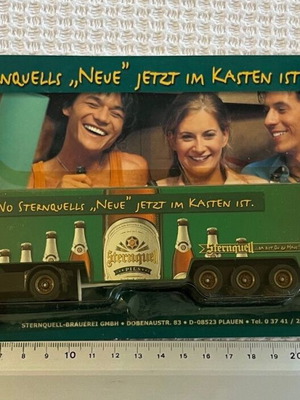 Sternquell Truck Trailer H0 Scale new, beer advertisement