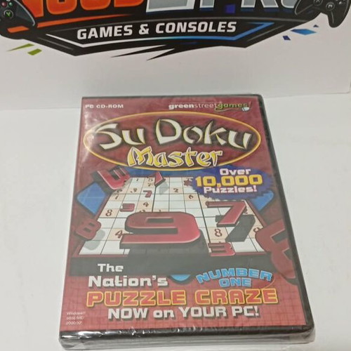 Su Doku Master PC CD-ROM new logic game