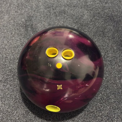 Bowling ball like new with holes