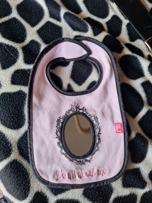 Σαλιάρα Mothercare με καθρεφτάκι σαν καινούργιο