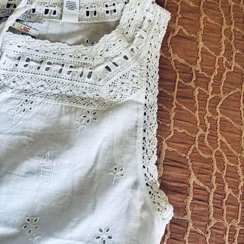 Scotch & Soda blouse, white, size S