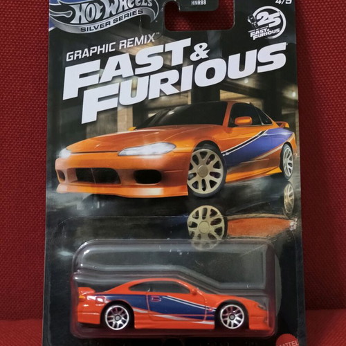 Hot Wheels Fast & Furious Nissan Silvia (S15) Graphic Remix new