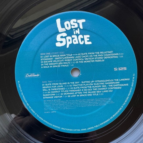 Lost In Space TV Soundtrack Vol.1 LP by John Williams mint