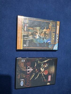 BloodRayne and Salammbo PC game pack like new