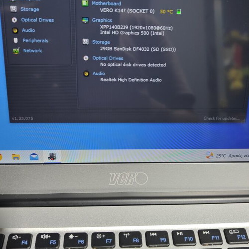 Laptop Vero K147 14" FHD IPS used, Intel Celeron N3350, 4GB RAM, 32GB eMMC