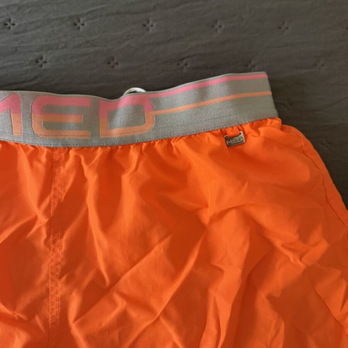 Med men's swimwear orange medium used