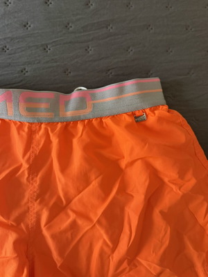 Med men's swimwear orange medium used